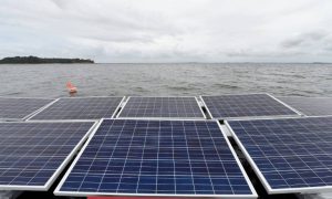 centrale solaire flottante, France, Akuo Energy