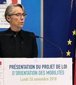 Loi Mobilité, Elisabeth Borne, France