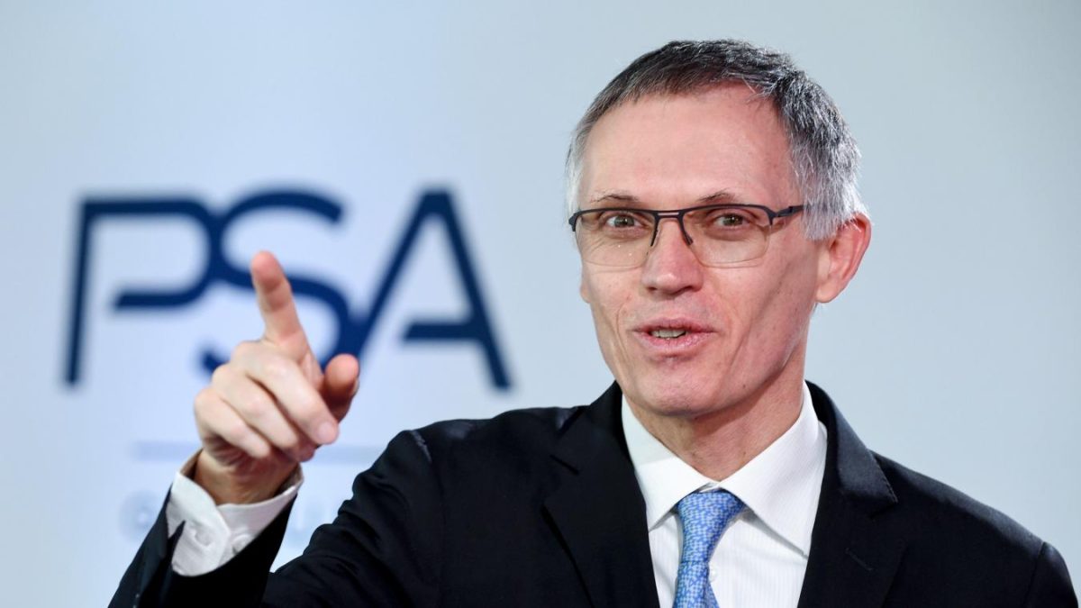Poussée par une année faste, PSA verse une belle prime aux salariés PSA, Carlos Tavares