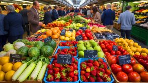 Illustration de l'impact des pesticides sur les cultures espagnoles, générée par intelligence artificielle.