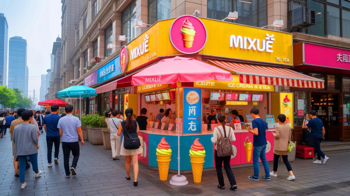 Avec l’héritage de sa grand-mère, « il détrône McDonald’s » et crée une multinationale alimentaire qui bouleverse le marché mondial Illustration de l'ascension de Mixue Ice Cream & Tea en tant que plus grande chaîne de restauration rapide au monde.