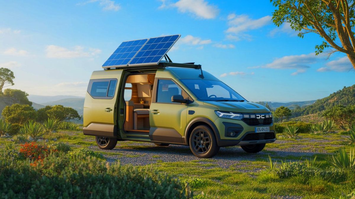 « Ce van réinvente la liberté » : un modèle à moins de 20 000 € séduit les aventuriers avec autonomie solaire et confort modulable Illustration de l'expérience de vanlife abordable avec le Dacia Sandman équipé de panneaux solaires.