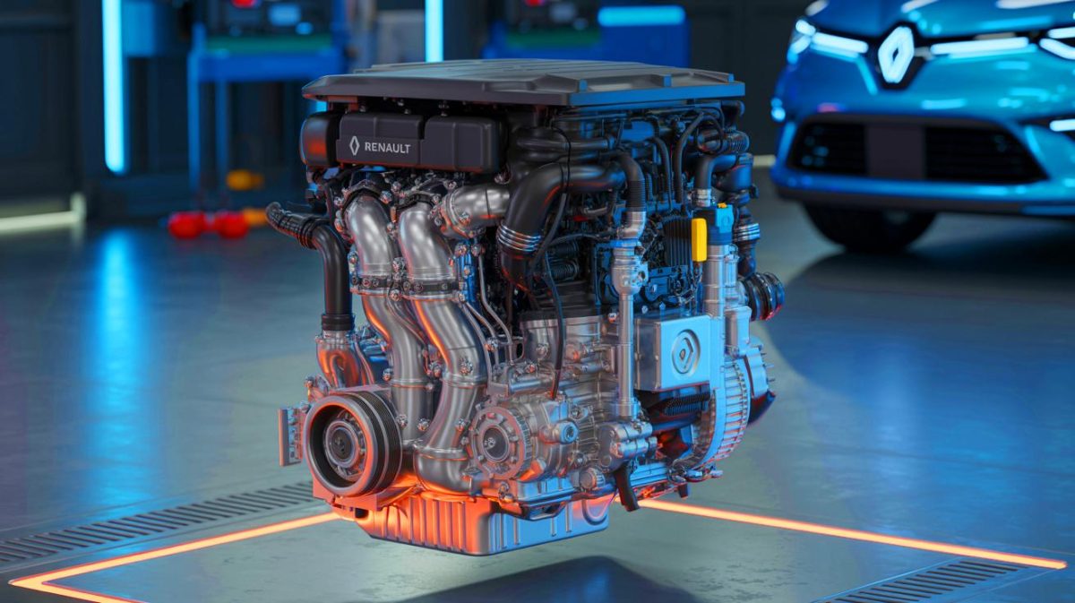 « C’est un tsunami mécanique » : Dacia bouleverse l’industrie avec son moteur révolutionnaire qui défie les titans Illustration de la collaboration entre Renault et Horse pour le développement du moteur H13 bicombustible.