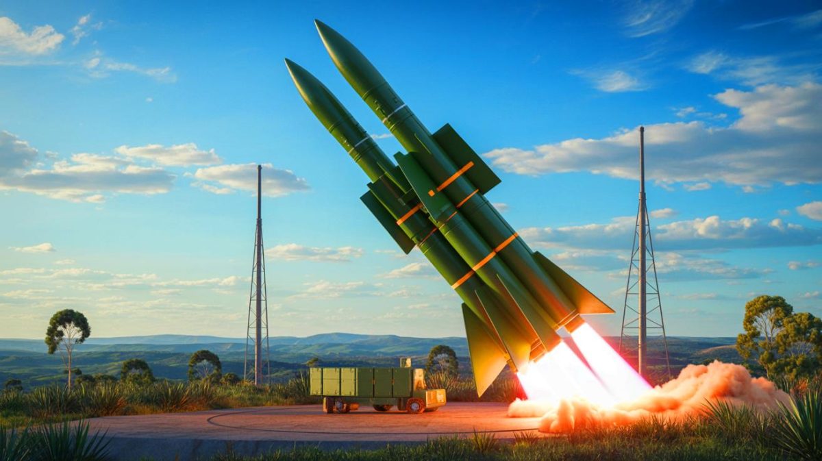 Le missile Dark Eagle de 5 tonnes file à une vitesse hypersonique et renverse brutalement l’équilibre stratégique international Illustration de missiles hypersoniques Dark Eagle déployés en Australie par l'armée américaine.