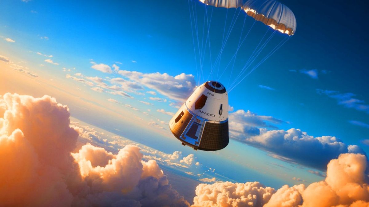 Ce vaisseau SpaceX Dragon rapportant 3 000 kg d’expériences, dont le robot Astrobee-REACCH, bouleverse la recherche spatiale et l’avenir de l’exploration Illustration de la mission SpaceX Dragon ramenant du matériel scientifique de l'ISS.