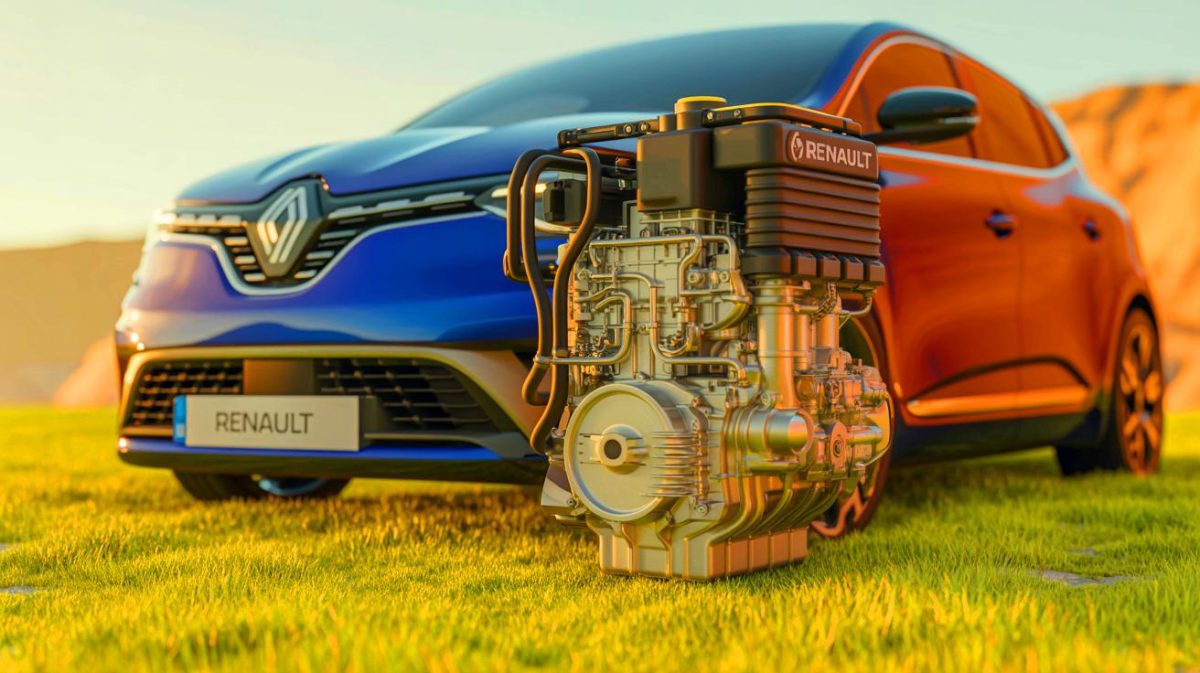 « C’est une claque monumentale » : Dacia sort un moteur bicombustible inédit qui renverse toutes les certitudes et écrase les géants auto Illustration de l'innovation technologique du moteur H13 par Renault et Horse.