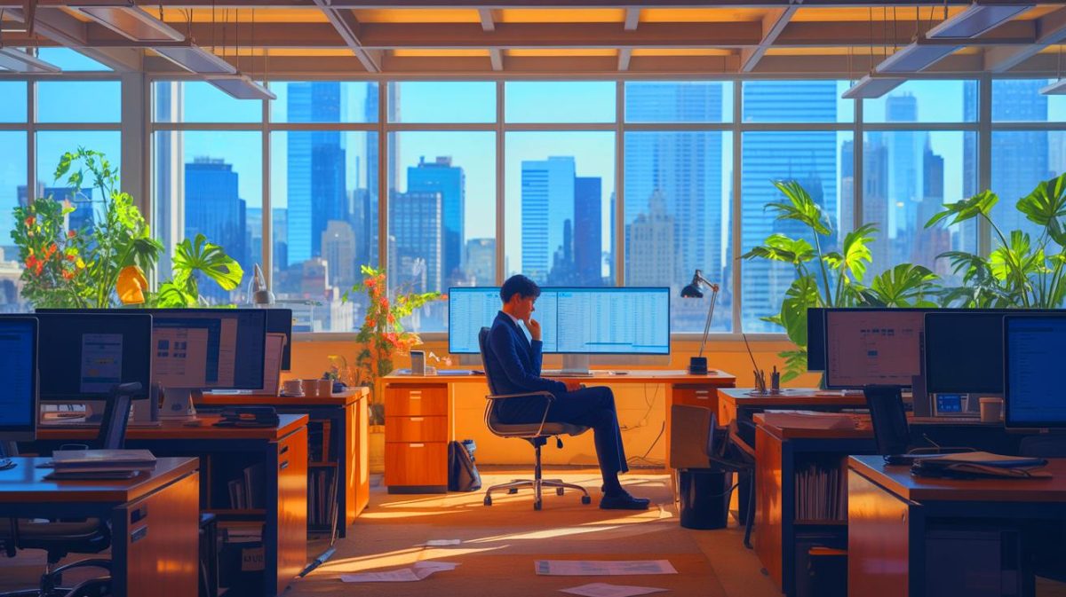 Embauché puis oublié, il avoue : « Je touche 3 000 € par mois depuis 7 mois sans jamais avoir travaillé » et scandalise tout le monde Illustration de l'employé américain percevant un salaire sans avoir de tâches assignées.