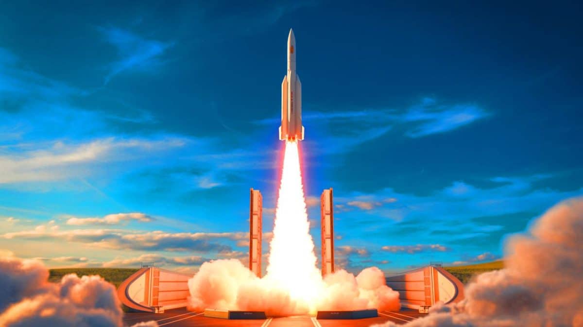 « C’est une gifle aux géants » : la France réussit son premier missile hypersonique et fracasse la course militaire mondiale Illustration de la réussite du tir d'essai du missile hypersonique V-MAX par la France.