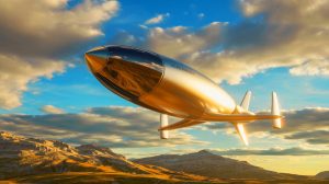 Illustration de la préparation en Chine d'un test de vol pour un système de production d'énergie aéroporté innovant.