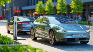 Illustration de l'économie de maintenance des voitures électriques par rapport aux thermiques.
