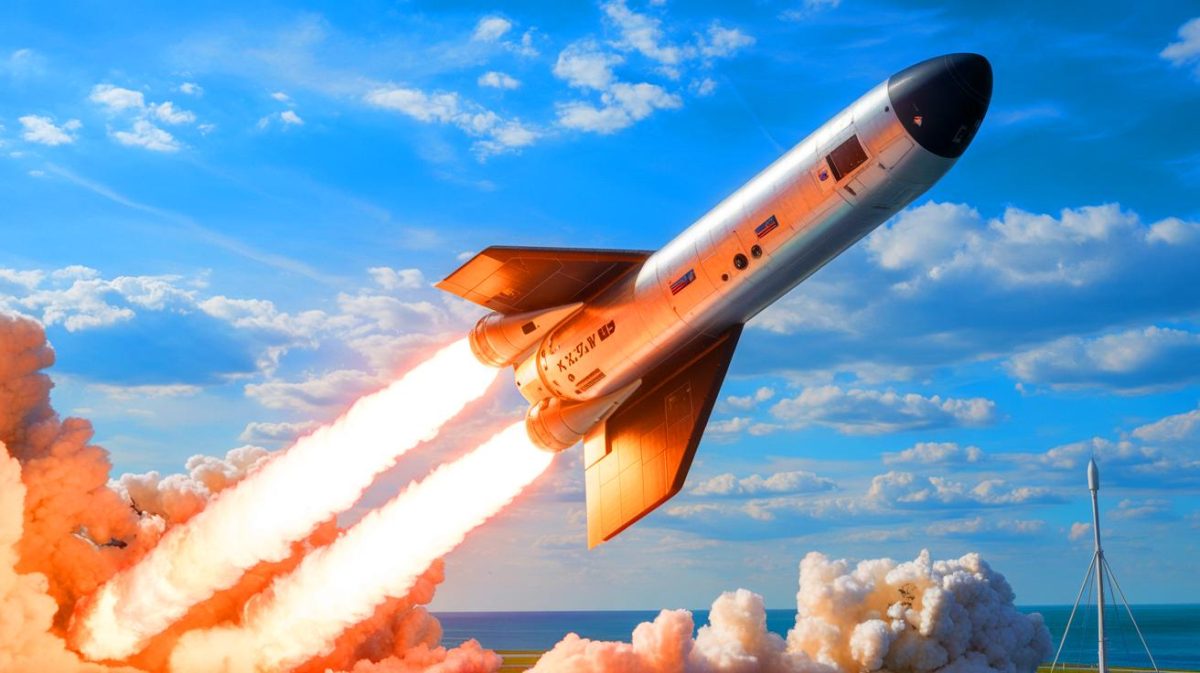Cet avion spatial secret des États-Unis, opéré sans équipage, déclenche des tensions internationales avant le lancement d’une nouvelle mission militaire Illustration de l'avion spatial secret X-37B prêt pour sa huitième mission.