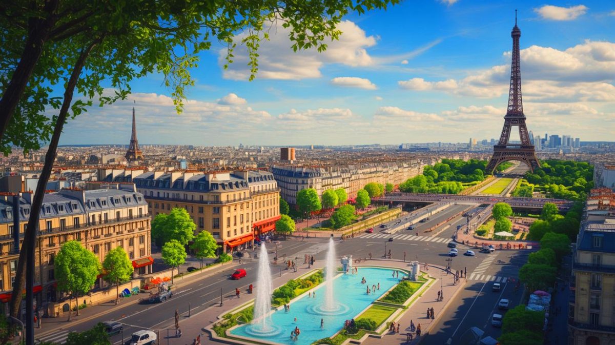 « Paris devient la ville la plus mortelle d’Europe » : cette étude scientifique révèle 127 % de surmortalité en canicule et place la capitale en tête des risques Illustration de la vulnérabilité de Paris face aux canicules et aux défis climatiques urbains.