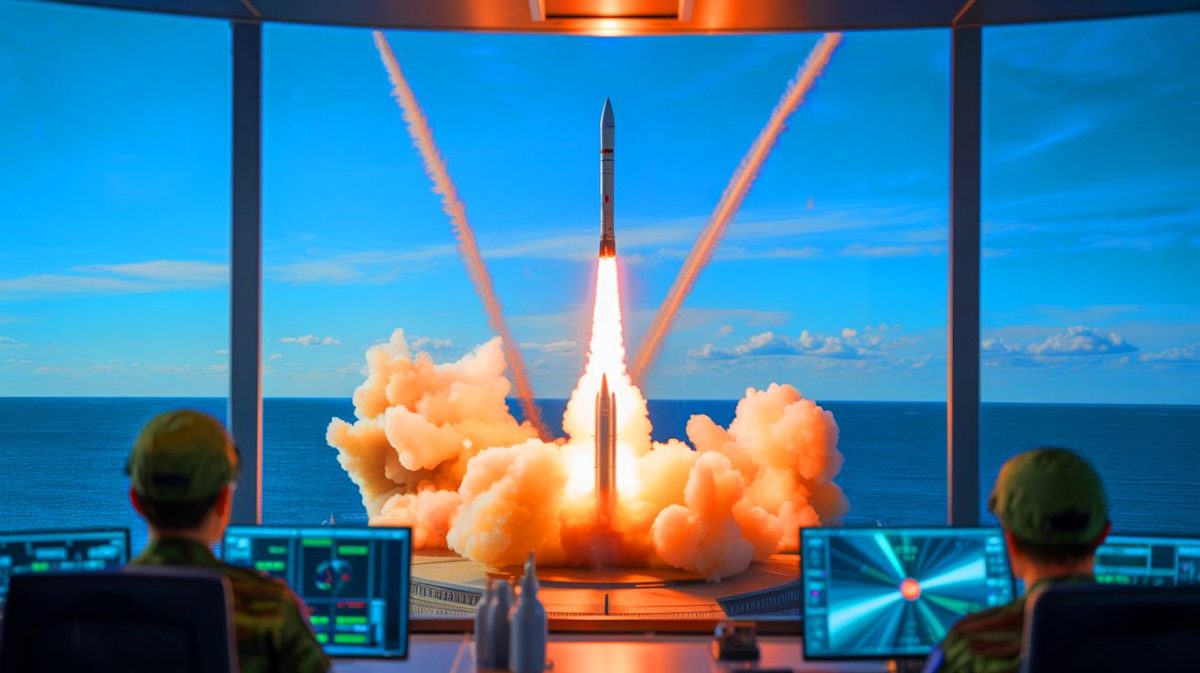 « Mach 5, c’est fini pour les défenses » : ce missile français V-MAX file à 6 000 km/h sur une trajectoire impossible à prévoir Illustration de la réussite du tir d'essai du missile hypersonique V-MAX par la France, marquant une avancée stratégique majeure.