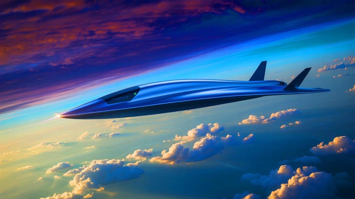 L’Europe mise sur « l’aigle hypersonique » avec le projet Invictus, un avion spatial prévu pour décoller d’ici 2031 Illustration de l'avion spatial hypersonique du programme Invictus en développement par l'Europe.