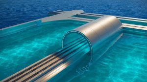 Illustration de la connexion transcontinentale entre le Maroc et l'Espagne via le tunnel sous le détroit de Gibraltar.