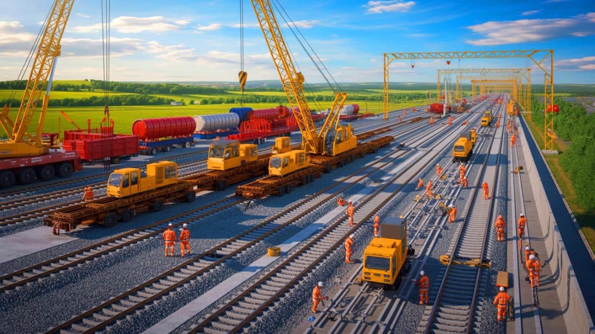 « L’Europe relie trois mers » : ce train géant Rail Baltica à 4 milliards transforme totalement le continent dès 2030 Illustration de l'avancement du projet Rail Baltica reliant les mers Baltique, Noire et Égée en Europe de l'Est.