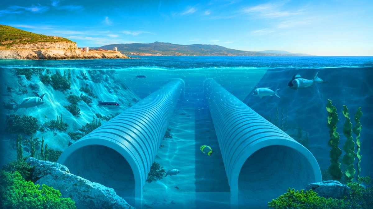 « Un tunnel de 42 km sous Gibraltar » : le Maroc et l’Espagne percent 475 mètres sous la mer pour unir l’Afrique à l’Europe Illustration de la connexion transcontinentale entre le Maroc et l'Espagne via le tunnel sous-marin.