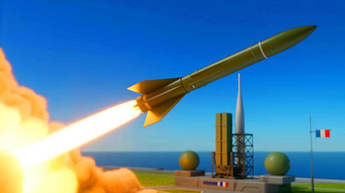 « Plus rapide que tous les missiles russes » : la France tire ce missile V-MAX à 6 000 km/h impossible à intercepter depuis Biscarrosse Illustration de la réussite du tir d'essai du missile hypersonique V-MAX par la France.