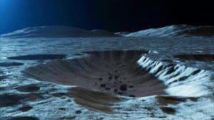 Illustration de la surface lunaire montrant les sites des récents glissements de terrain découverts par les chercheurs chinois.
