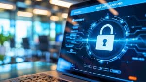 Illustration de la sécurité renforcée des comptes clients à la Caisse d'Épargne.
