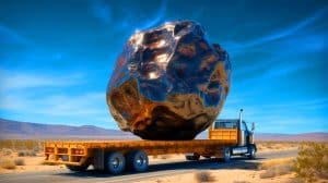 Illustration de la météorite El Ali, objet de convoitise et de tensions géopolitiques entre la Somalie et la Chine.