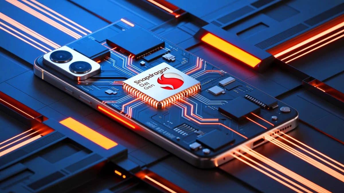 Ces puces révolutionnaires qui accélèrent vos téléphones et surpassent la technologie d’Apple depuis cette semaine Illustration de la présentation du processeur Snapdragon 8 Elite Gen 5 par Qualcomm.