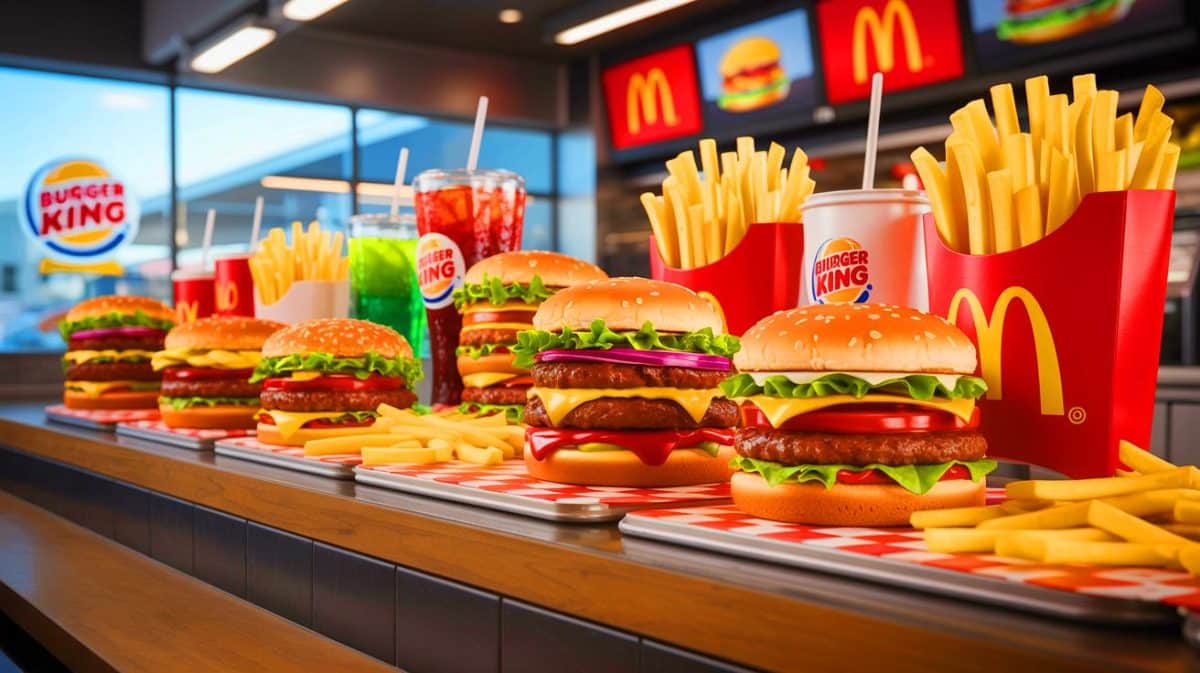 « On nous cache la vérité » : l’UFC-Que Choisir accuse McDonald’s, Burger King, KFC et Quick d’induire les clients en erreur sur leurs menus Illustration de la transparence controversée des informations nutritionnelles dans les fast-foods.