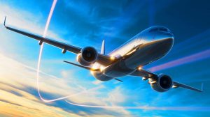 Illustration de l'augmentation des turbulences en air clair et des défis technologiques pour l'aviation.