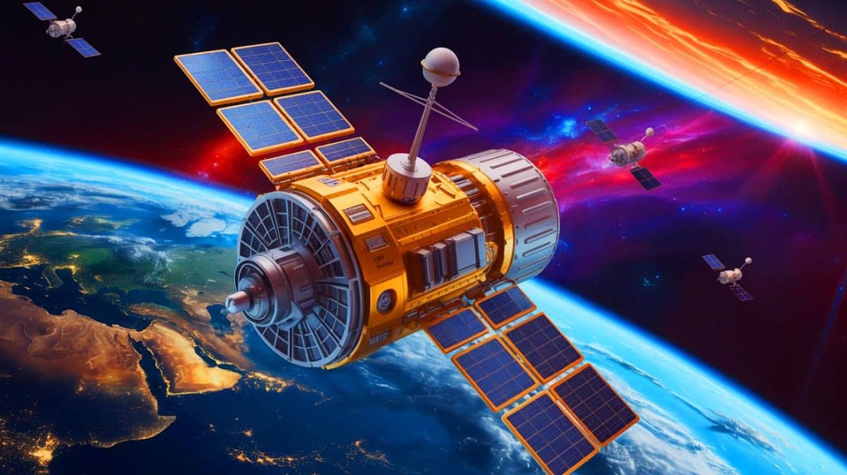 Star Wars devient réalité : la Space Force s’entraîne avec de faux satellites ennemis pour préparer la guerre spatiale Illustration de la stratégie d'entraînement de la Space Force avec des satellites aggressors pour faire face aux menaces spatiales.