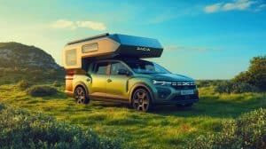 Illustration de la rumeur infondée d'un camping-car Dacia Sandman.