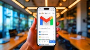 Illustration de l'intégration simplifiée du suivi de livraison des colis dans Gmail.