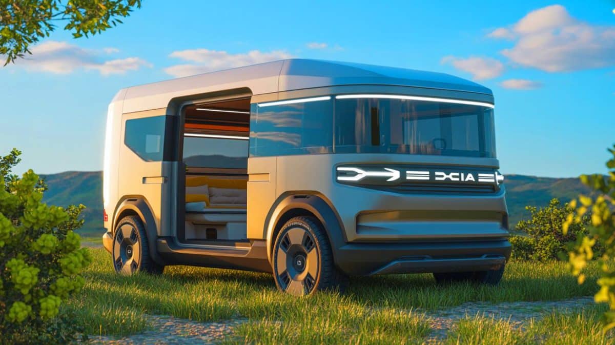 « Jamais fabriqué par Dacia » : cette arnaque IA génère de faux camping-cars et piège massivement les acheteurs français Illustration de la fausse image du camping-car Dacia Sandman générée par intelligence artificielle.