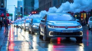 Illustration de l'impact environnemental du scandale du dieselgate.