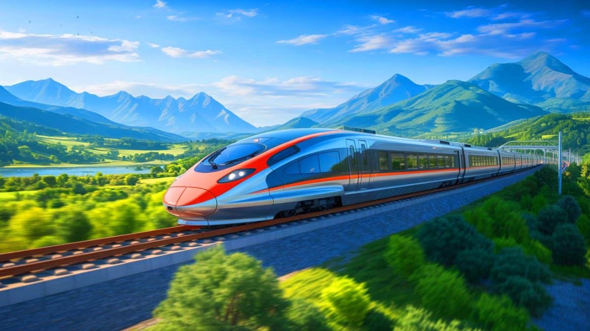 « 400 km/h en vitesse de croisière normale » : ce train chinois CR450 pulvérise tous les records mondiaux avec une technologie que personne d’autre ne maîtrise encore Illustration de l'innovation du train CR450, le TGV le plus rapide du monde.