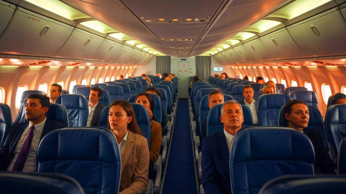 « Ils respirent du poison à 10 000 mètres » : ces fumées mortelles dans vos avions que les compagnies cachent depuis des décennies Illustration de la problématique des fumées toxiques dans les avions de ligne.