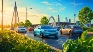 Illustration de la demande des constructeurs automobiles européens à Bruxelles pour assouplir les règles d'intégration des véhicules hybrides.