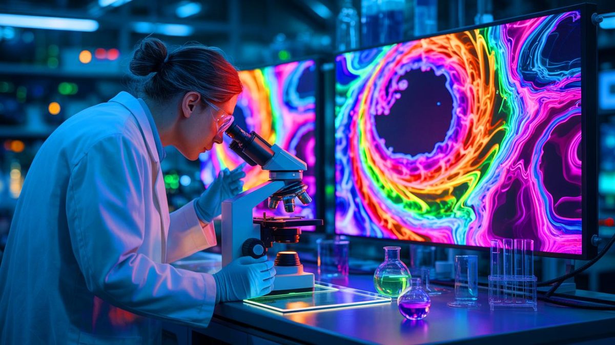 « Ce cristal défie les lois physiques » : des scientifiques créent une matière impossible qui terrifie la communauté scientifique mondiale Illustration de la création d'un cristal temporel visible à l'œil nu par des physiciens de l'Université du Colorado Boulder.