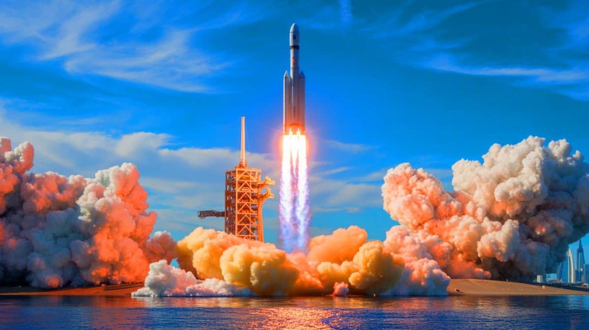 « Musk va perdre son empire » : la Chine teste sa fusée Tianlong-3 révolutionnaire qui terrorise l’industrie spatiale mondiale et bouleverse tout Illustration de la fusée Tianlong-3 lors de son test réussi, marquant une avancée majeure pour le programme spatial chinois.