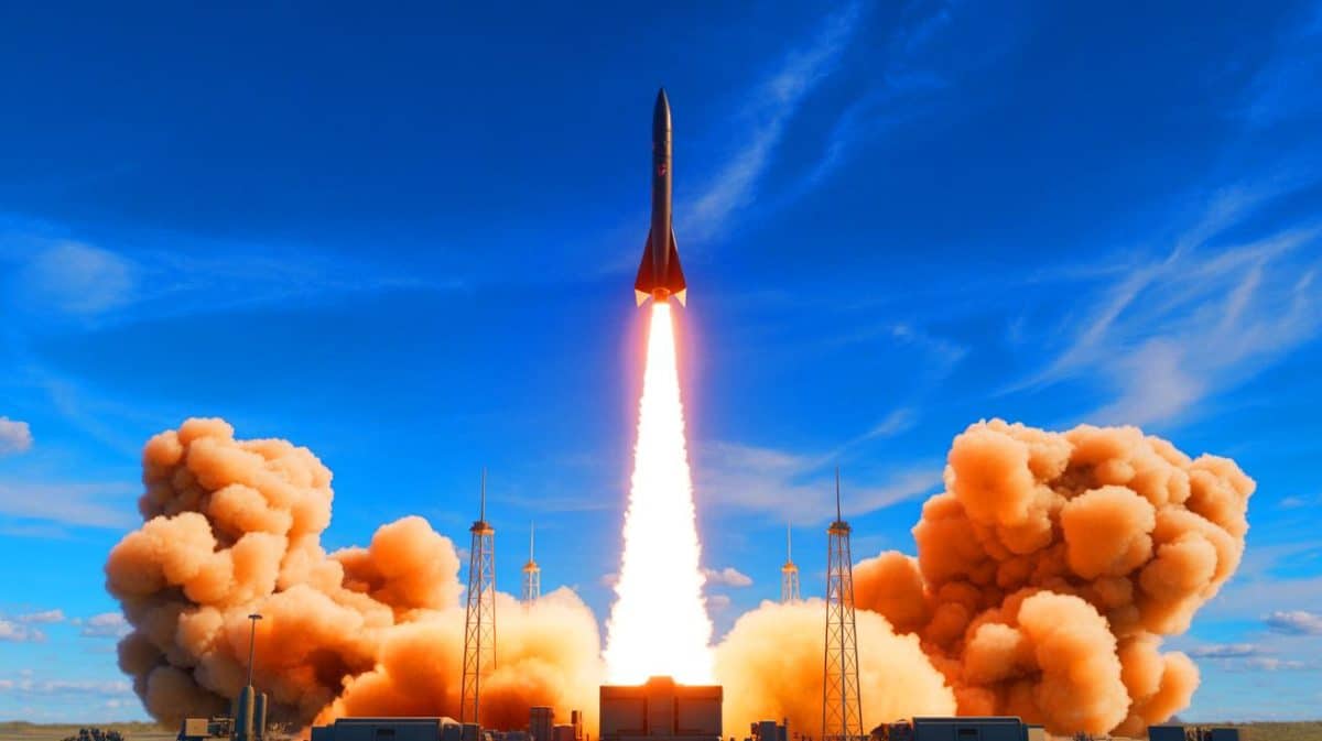 Cette arme révolutionnaire propulse Paris au sommet militaire mondial grâce à sa trajectoire imprévisible qui pulvérise toute interception possible Illustration de la réussite du tir d'essai du missile hypersonique V-MAX par la France.