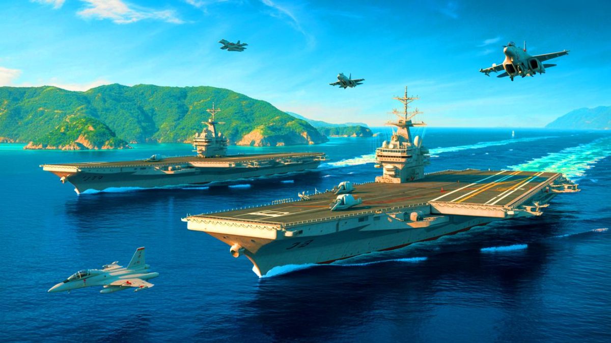 « Nos porte-avions encerclent Guam et Taïwan » : cette démonstration de force chinoise qui menace les bases américaines scandalise Washington Illustration de la stratégie militaire chinoise avec des porte-avions dans la région Asie-Pacifique.