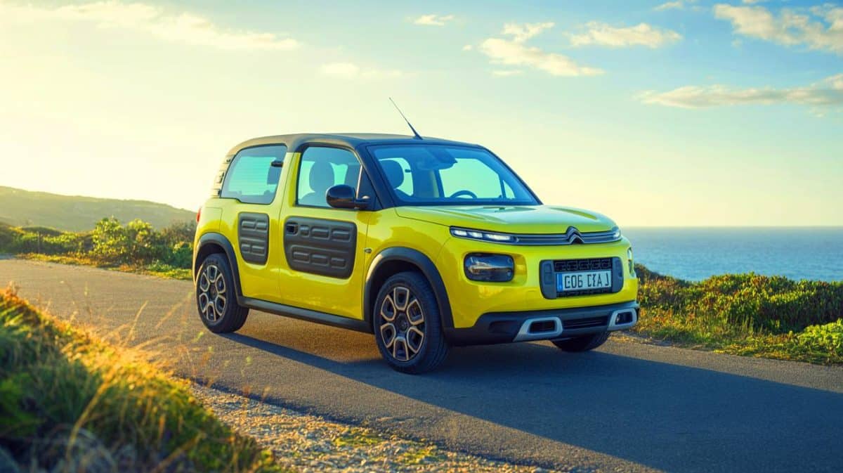 « Personne ne va payer ça » : la Citroën Méhari électrique Eden dévoile son prix scandaleux qui terrifie vos portefeuilles français Illustration de la Citroën Méhari Eden, version électrique moderne de l'iconique voiture estivale.