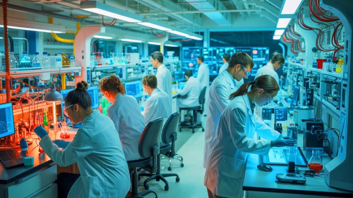 Ces laboratoires privés qui gardent leurs brevets secrets et privent l’humanité des solutions révolutionnaires depuis des décennies Illustration de l'importance de la recherche scientifique et de ses implications pour l'innovation et le développement futur.