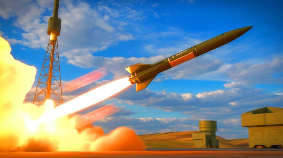 « Plus de 6 000 km/h et indétectable aux radars » : ce missile hypersonique français V-MAX va terrifier les puissances militaires mondiales Illustration de l'essai réussi du missile hypersonique V-MAX par la France depuis la base de Biscarrosse.