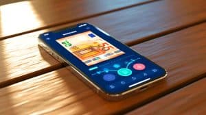Illustration de l'utilisation des smartphones pour détecter les faux billets grâce à des applications innovantes.