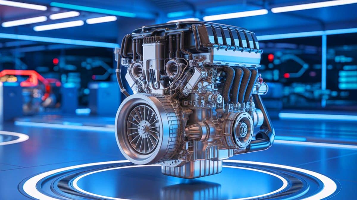 « Ce moteur tourne sur lui-même » : l’invention d’Avadi pourrait bouleverser l’industrie automobile (et rendre la combustion plus propre) Illustration de l'innovation dans le domaine des moteurs automobiles avec un moteur auto-rotatif révolutionnaire.