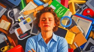 Illustration de l'impact du contrôle perçu sur la résolution des stress quotidiens.