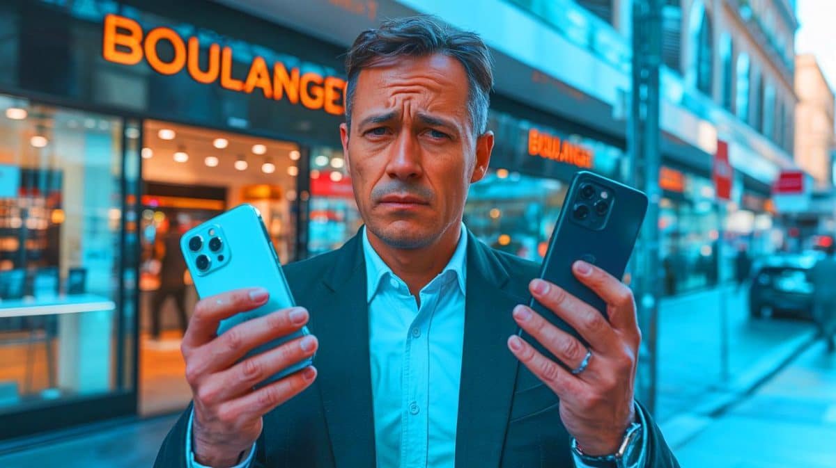« Il a bloqué le chèque juste après l’achat » : cette fraude aux smartphones chez Boulanger finit en prison ferme (et alerte tous les commerçants) Illustration de l'escroquerie d'un homme ayant fait opposition sur un chèque après l'achat de smartphones.
