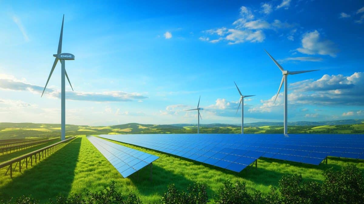Engie signe un contrat majeur avec Apple : un partenariat qui pourrait transformer le paysage énergétique mondial Illustration de la collaboration entre Engie et Apple pour un projet d'énergies renouvelables en Italie.