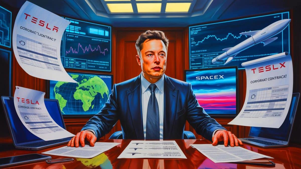 « Il a tout réécrit » : cette enquête révèle comment Elon Musk a acheté sa légende de génie autodidacte avec l’argent public (et personne ne l’a vu venir) Illustration de l'ascension complexe d'Elon Musk, entre soutiens financiers et manipulation médiatique.