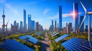 Illustration de la stratégie chinoise visant à renforcer son autonomie technologique et économique d'ici 2035.